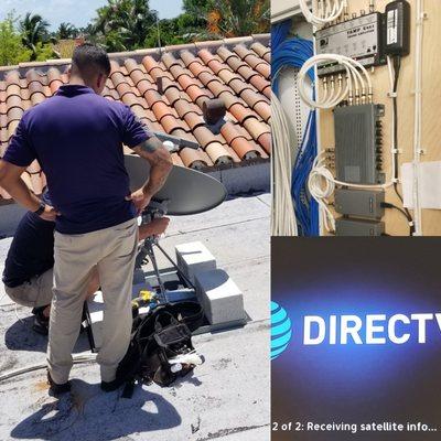 Home automation side working with Direct tv to setup new system