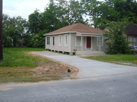 New Driveway