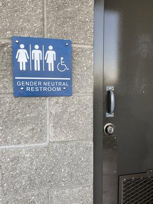 Gender neutral restrooms