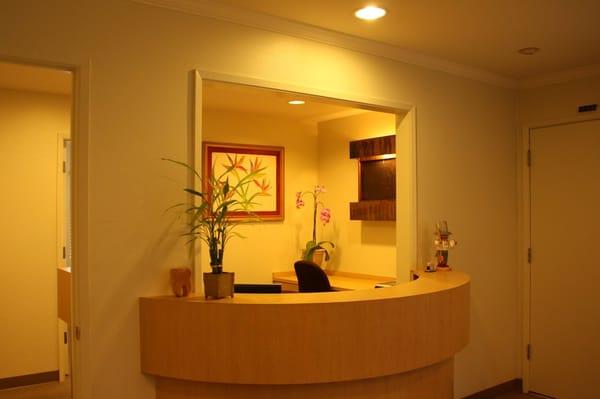 Reception area