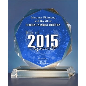 2015 Plumbing Best Of Naperville Award