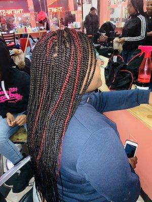 Box braids small