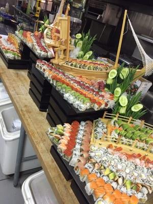 Sushi will 'ohhhhh and awweeee' any of your guests or clients!