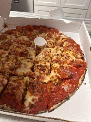 Pepperoni pizza