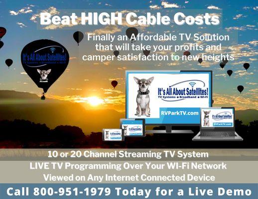 Beat High Cable Costs. Stream TV over Your Wi-Fi