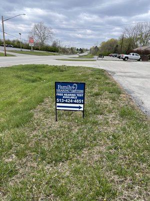 Wilmington office entrance sign