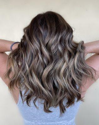 Another AH-MAZING brunette balayage by Sarah:)