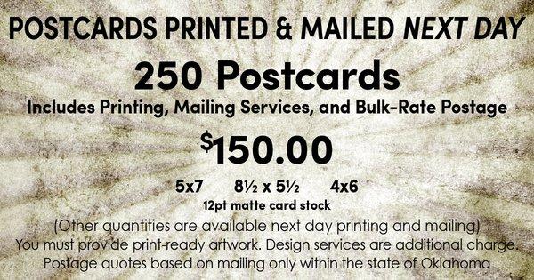 Direct Mailing Small Package Price