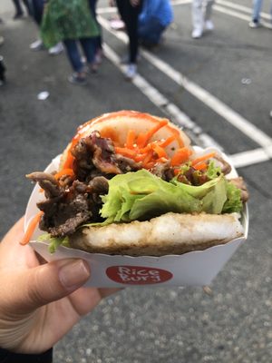 Bulgogi Steak Riceburger