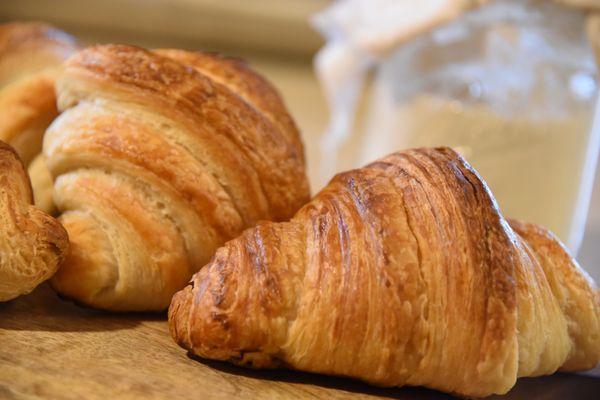 Sourdough croissants