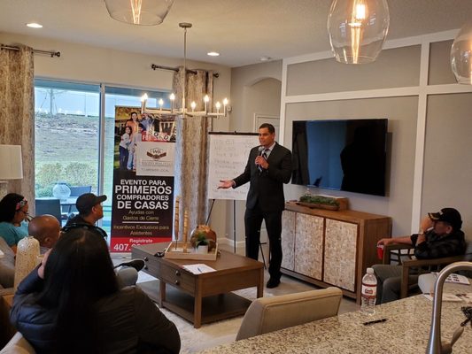 SEMINARIO PRIMEROS COMPRADORES DE CASAS CON PARK SQUARE HOMES EN DAVENPORT DE LA MANO DE WEALTHY REALTY LLC.