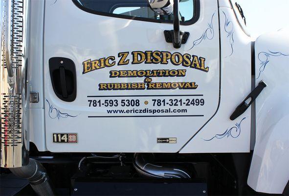 Eric Z Disposal Roll-Off Dumpster Truck