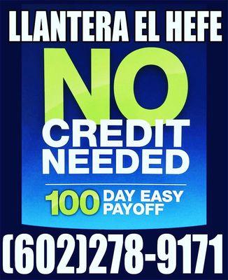 NO CREDIT ? NO PROBLEM  Call today for a quote (602)278-9171