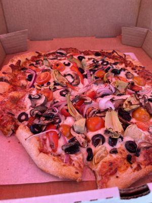 Veggie pizza