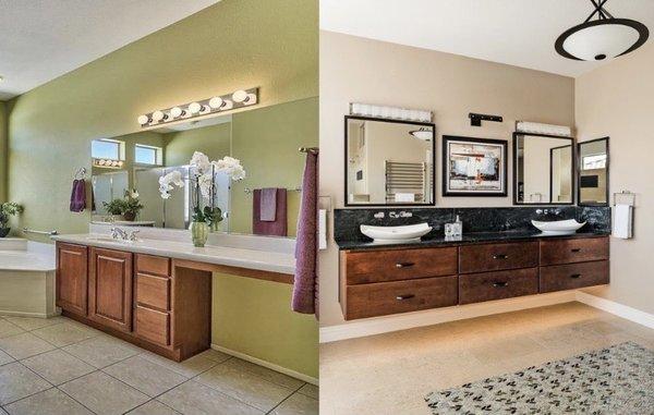 Master bathroom remodel