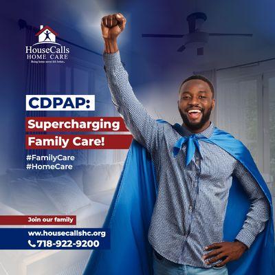 With CDPAP, your family can become the ultimate caregiving team! ‍‍ Ready to turn your love into a superpower? Contact us today!