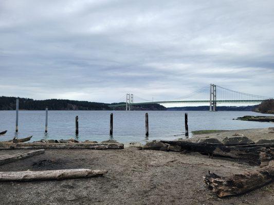 The Narrows, as seen from the beach