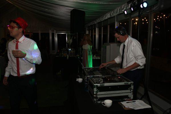 DJ Mike in action!