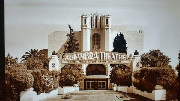 Historic Alhambra Theater Fountain