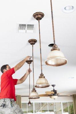 Track Lighting
 Chandeliers
 Additional Lighting & Outlets
 Lighting Ballast
 Door Bells