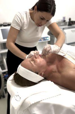 Hydrodermabrasion Treatment