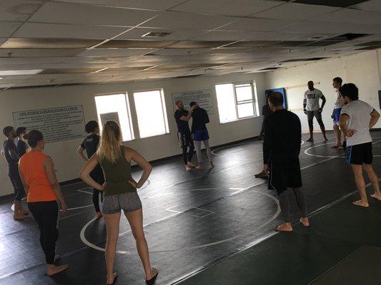 Photo of some of the fighters from the Forest Park location preparing for upcoming fights!