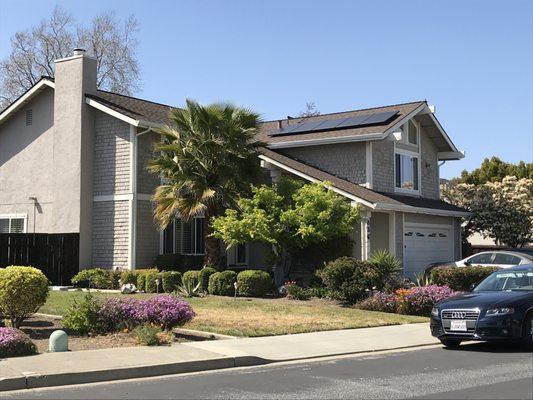 New SunPower system, Foster City, CA