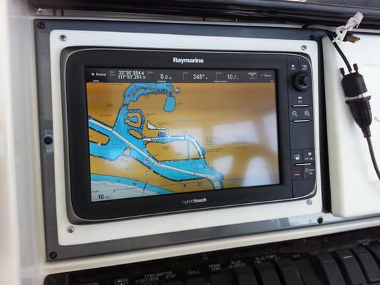 Raymarine Display for Fish Finder and Radar E127