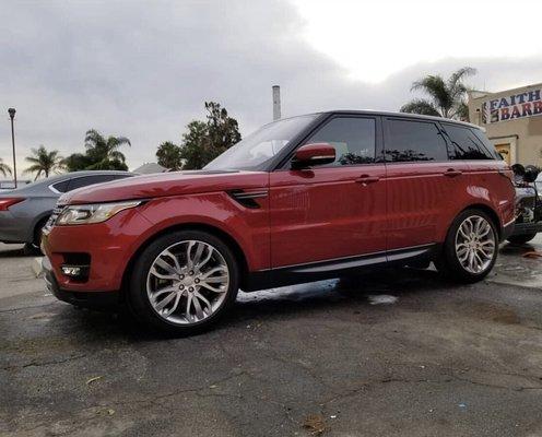 Range Rover sport all cleaned up