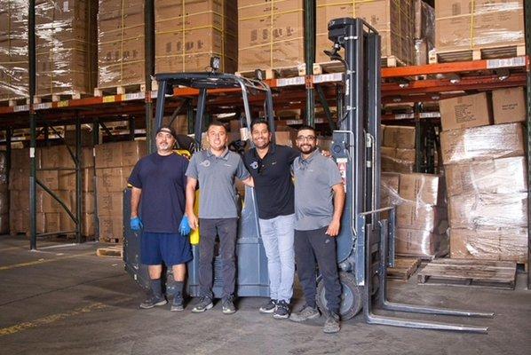 Warehouse team in Riverside