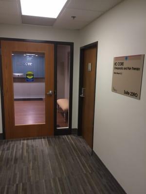 Entrance within Mercy Medical Plaza