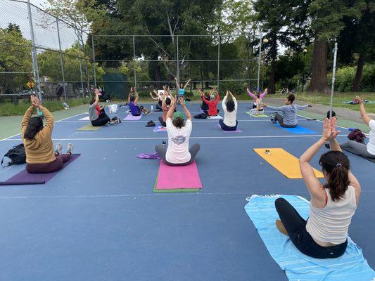 Group Fitness classes in Berkeley, California.