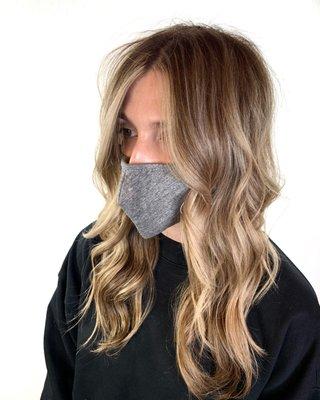 Blonde balayage