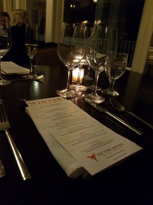 Wine dinner seris