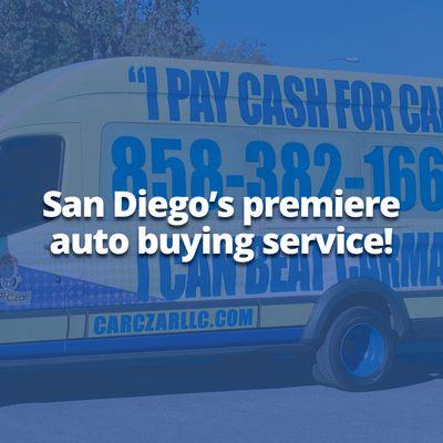 San Diego's premiere auto buying service!