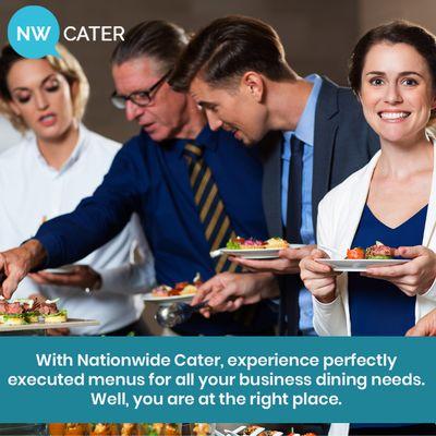 With Nationwide Cater, experience perfectly executed menus for all your business dining needs. Well, you are at the right place.