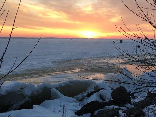 Houghton Lake sunset