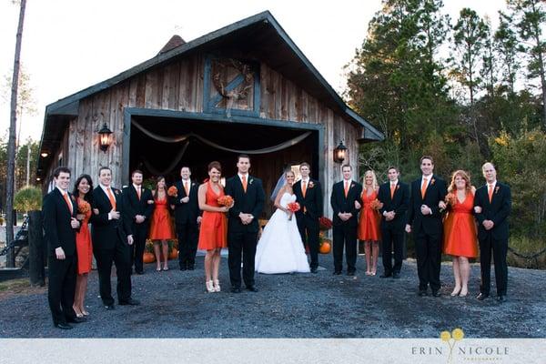 LOVE the rustic covered bridge at The Keeler Property!