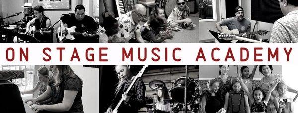 Welcome to On Stage Music Academy! Music lessons of all sorts for all ages