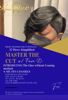 If you are a stylist and you are interested in learning how to install a 27pc weave, I invite you to come to Hair Relics Advanced workshop.