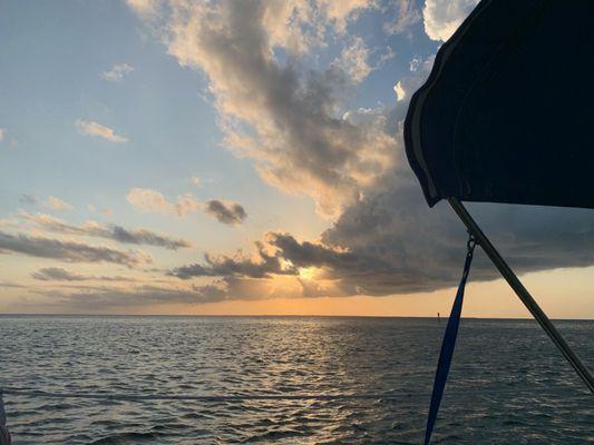 Sunset off Boca Grande