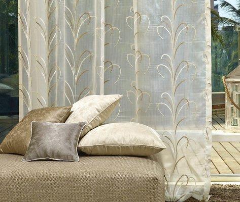 BEAUTIFUL SHEER AND UPHOLSTERY FABRICS TO CHOOSE FROM