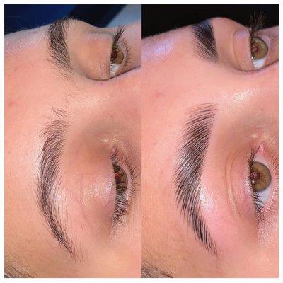 Brow Lamination! The first to offer in the Saint Louis Region