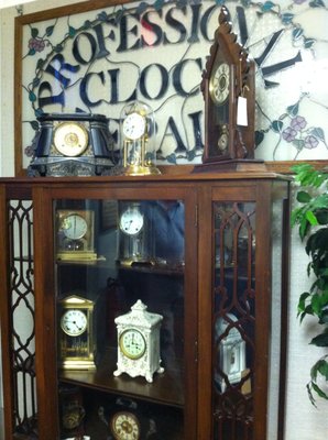 We repair all makes and models of antique or modern clocks