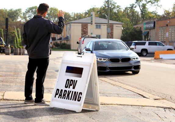 Drive up and pick up your valet.