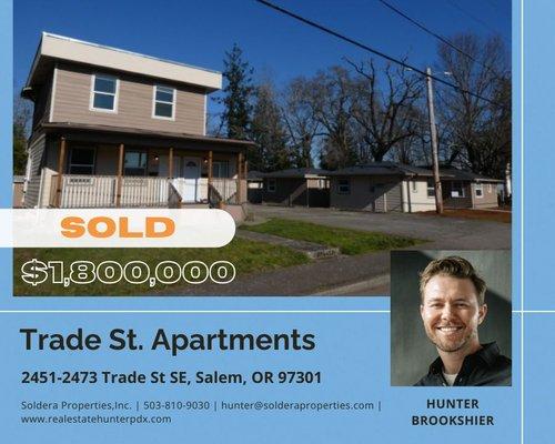 Trade St. Apartements, 11 Units, 2451-2473 Trade St. SE, Salem, OR 97301