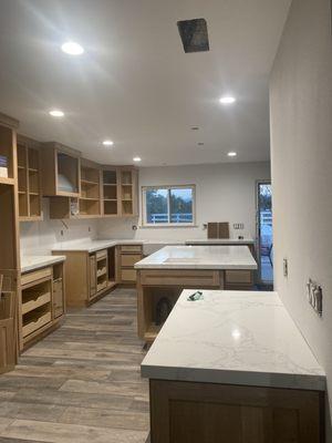 Entire kitchen