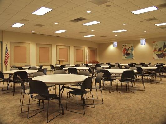 Padua Room - meeting space; available to Claremont nonprofit organizations.