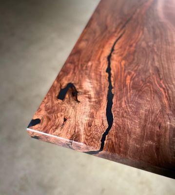 Black Walnut Table Detail