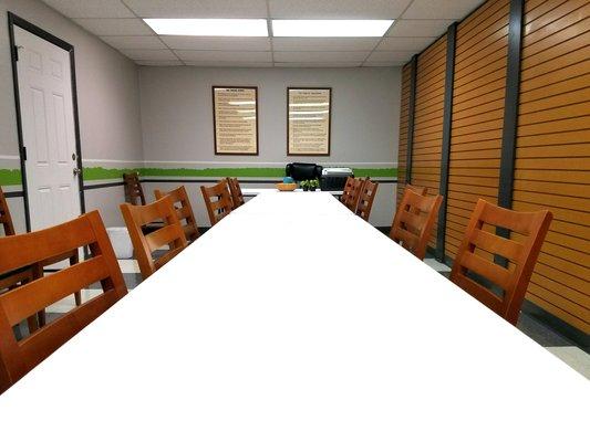 Alcoholics Anonymous Meeting Room